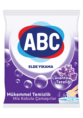 Стиральный порошок ручная стирка "ABC" ЛАВАНДА 1800 г